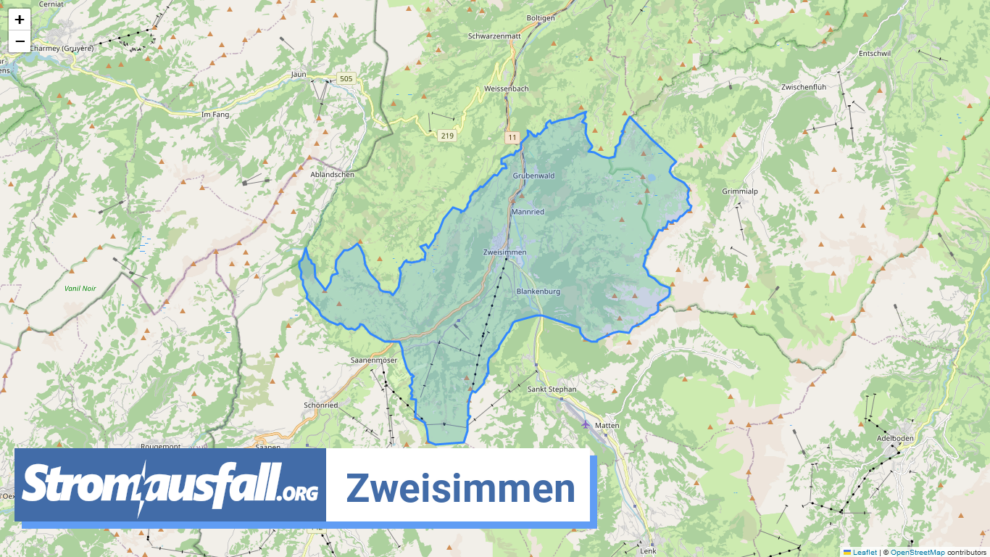 stromausfall ch gemeinde zweisimmen