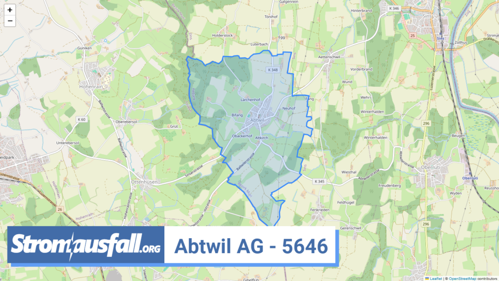 stromausfall ch ortschaft abtwil ag 5646