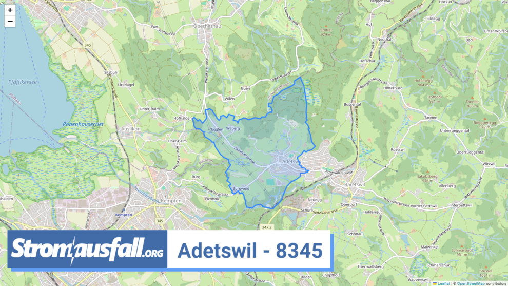 stromausfall ch ortschaft adetswil 8345