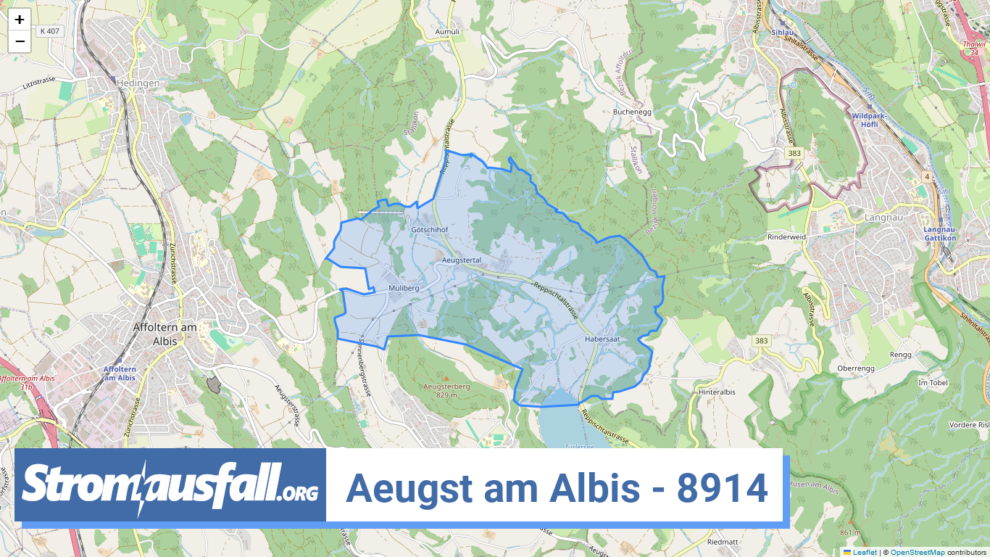 stromausfall ch ortschaft aeugst am albis 8914