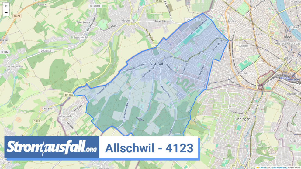 stromausfall ch ortschaft allschwil 4123