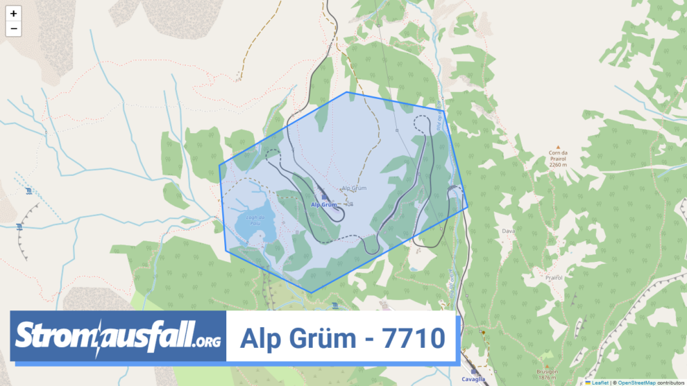 stromausfall ch ortschaft alp gruem 7710