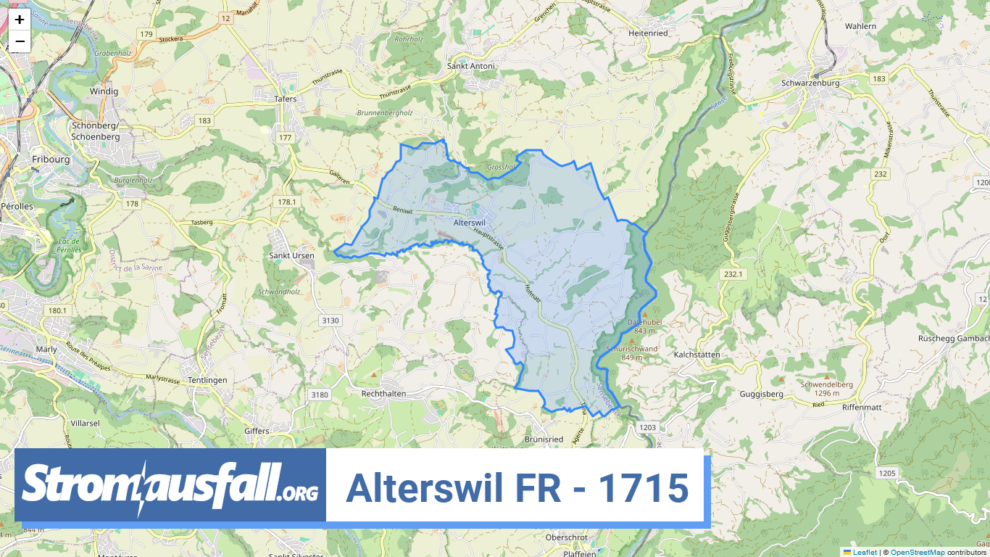 stromausfall ch ortschaft alterswil fr 1715