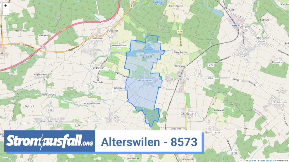 stromausfall ch ortschaft alterswilen 8573