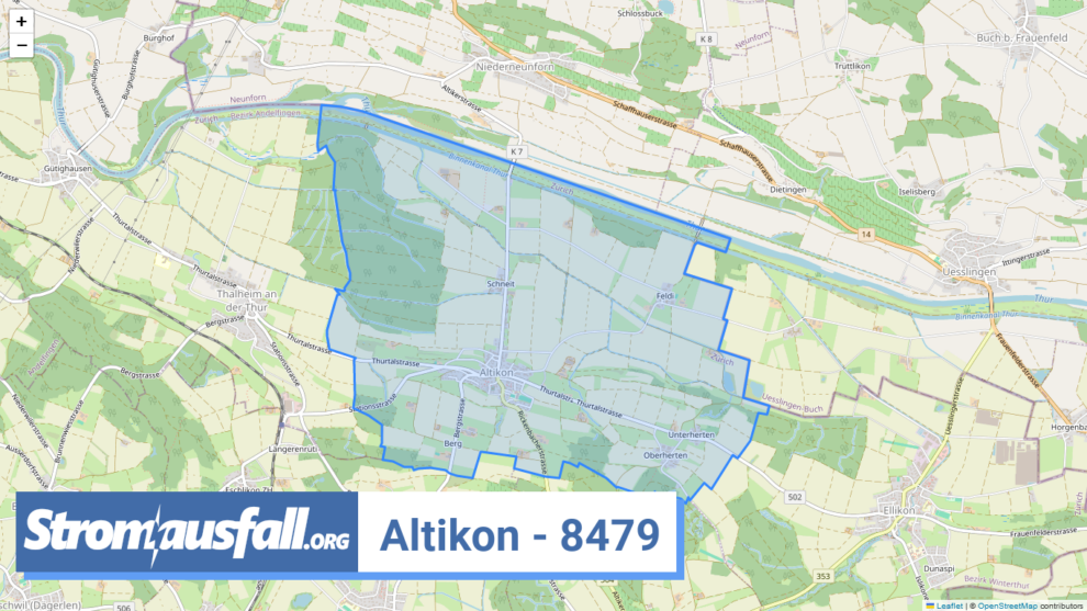 stromausfall ch ortschaft altikon 8479