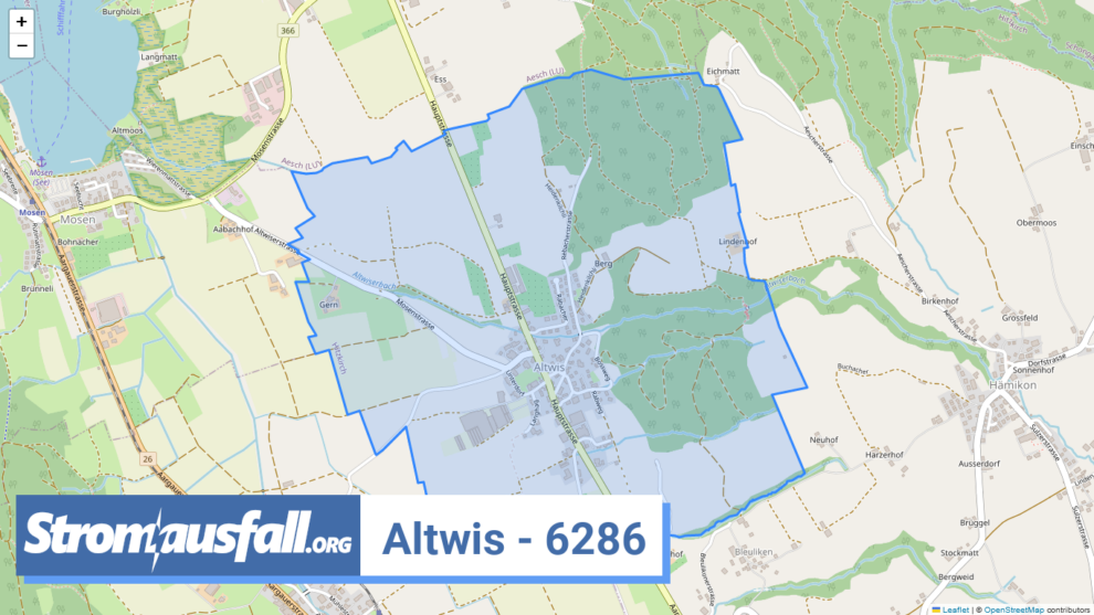 stromausfall ch ortschaft altwis 6286