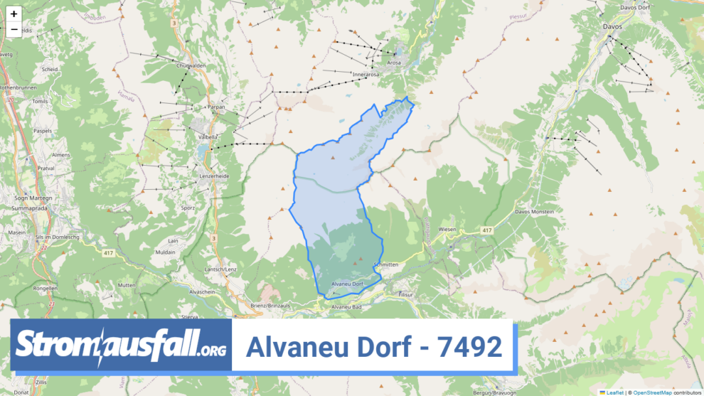 stromausfall ch ortschaft alvaneu dorf 7492