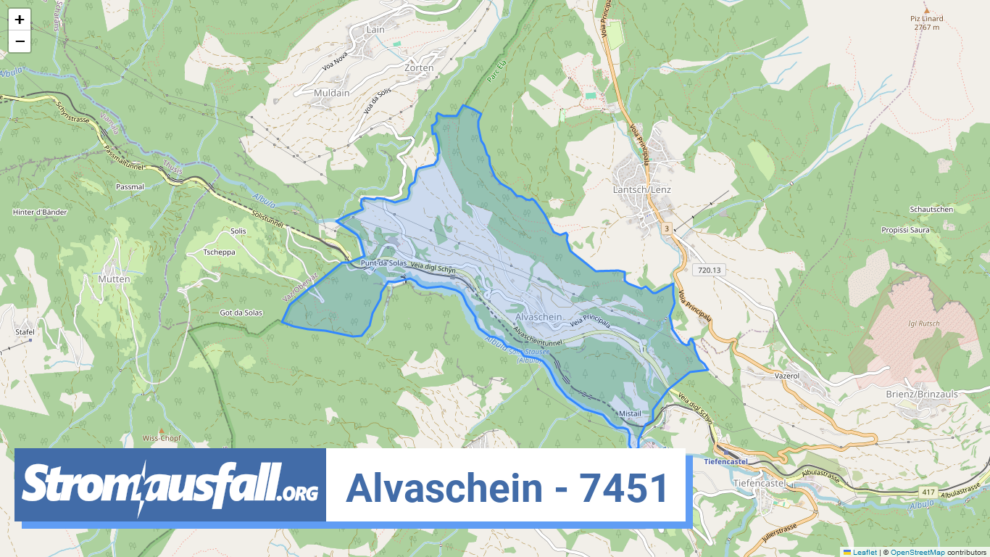 stromausfall ch ortschaft alvaschein 7451