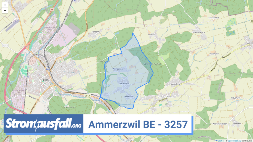 stromausfall ch ortschaft ammerzwil be 3257