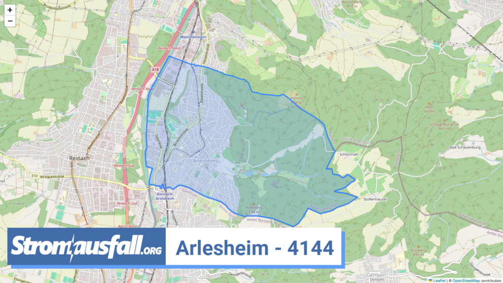 stromausfall ch ortschaft arlesheim 4144