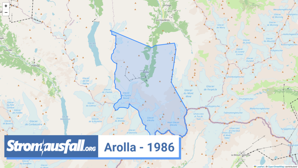 stromausfall ch ortschaft arolla 1986