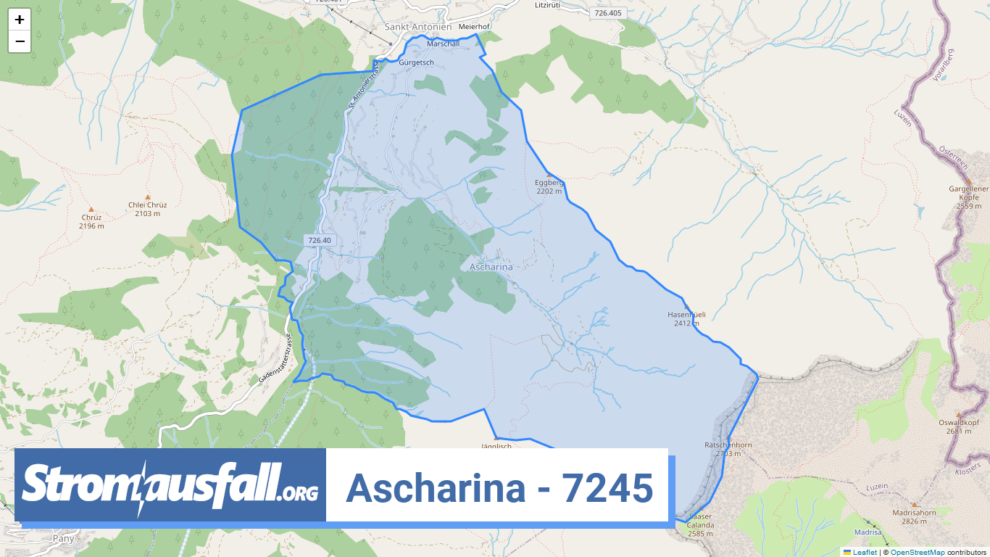 stromausfall ch ortschaft ascharina 7245