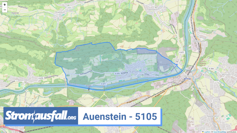 stromausfall ch ortschaft auenstein 5105