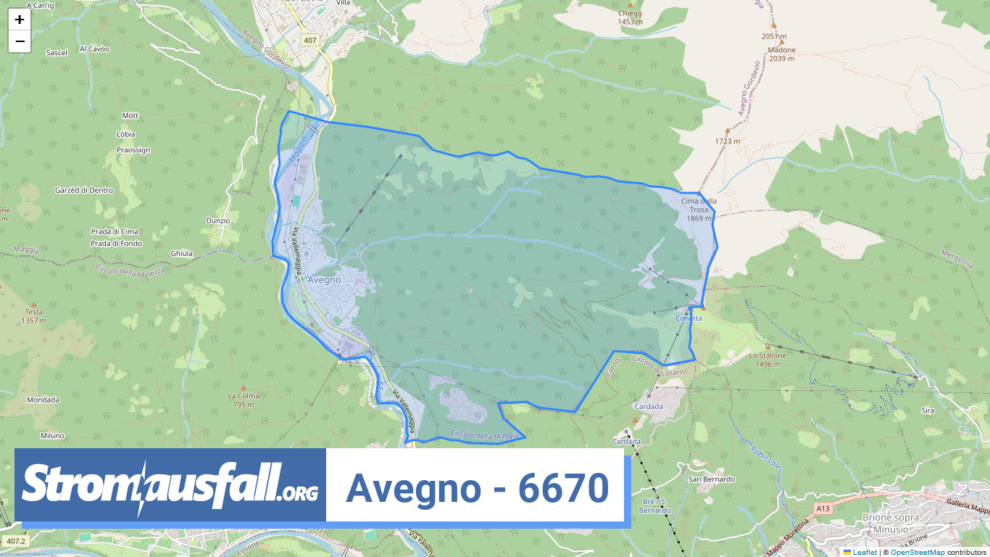 stromausfall ch ortschaft avegno 6670