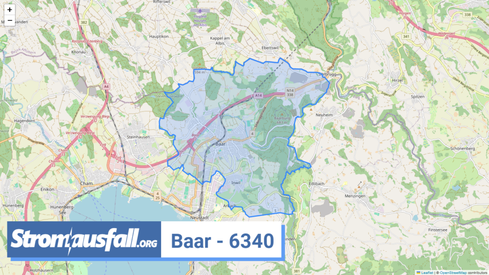 stromausfall ch ortschaft baar 6340