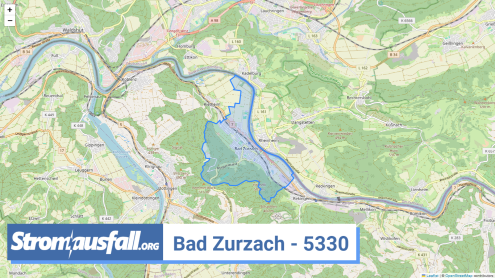 stromausfall ch ortschaft bad zurzach 5330