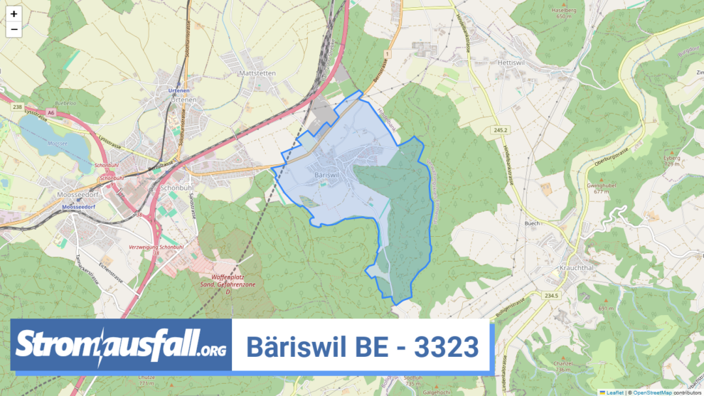 stromausfall ch ortschaft baeriswil be 3323