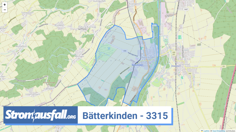 stromausfall ch ortschaft baetterkinden 3315