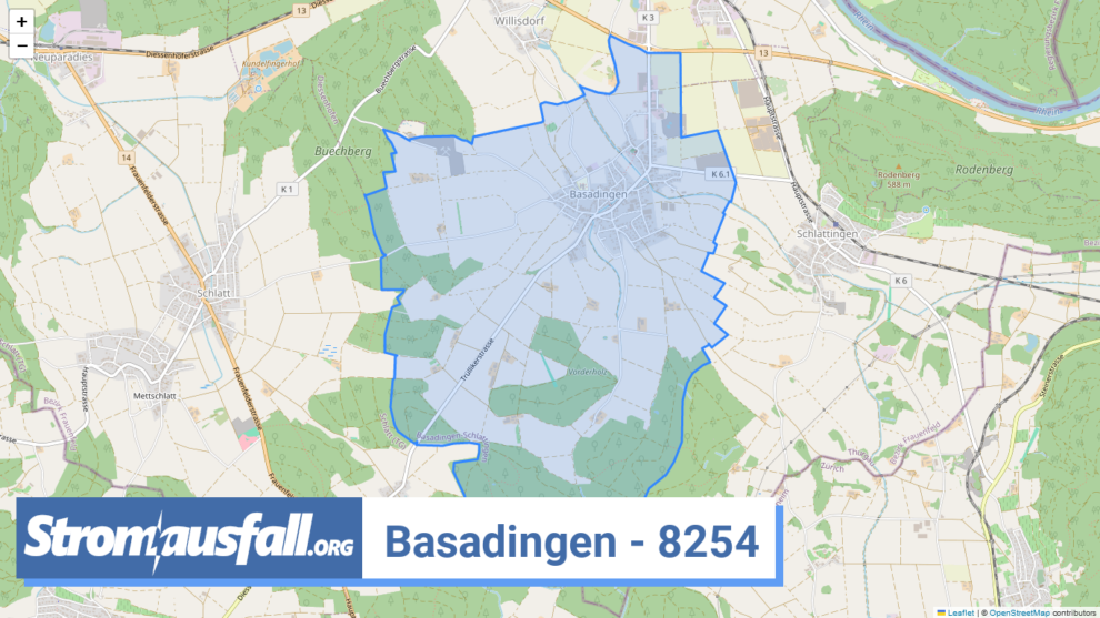 stromausfall ch ortschaft basadingen 8254