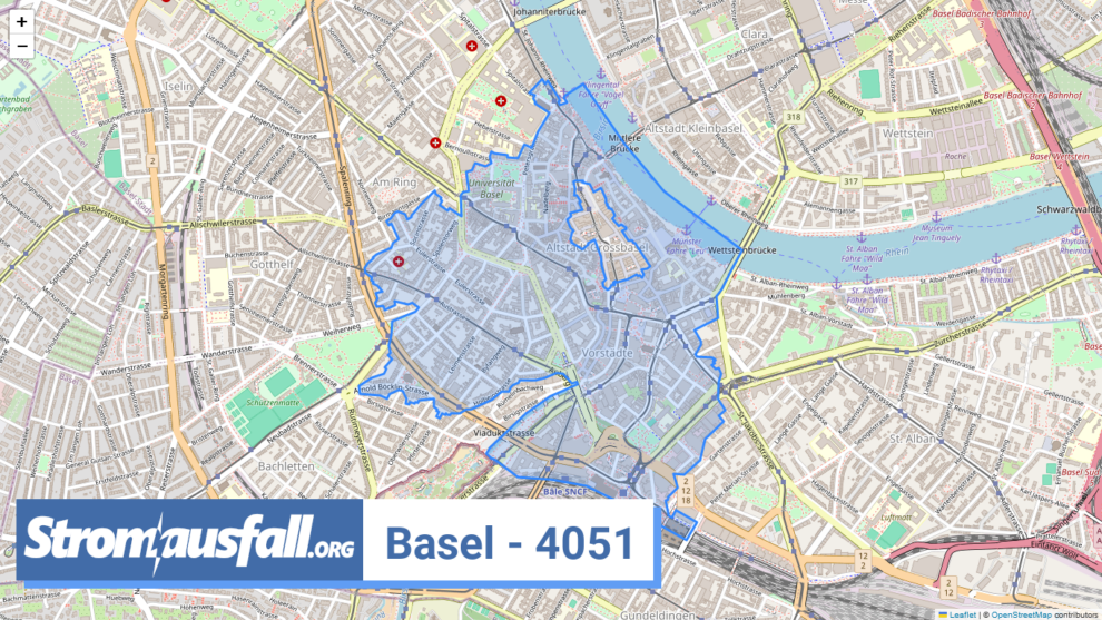 stromausfall ch ortschaft basel 4051