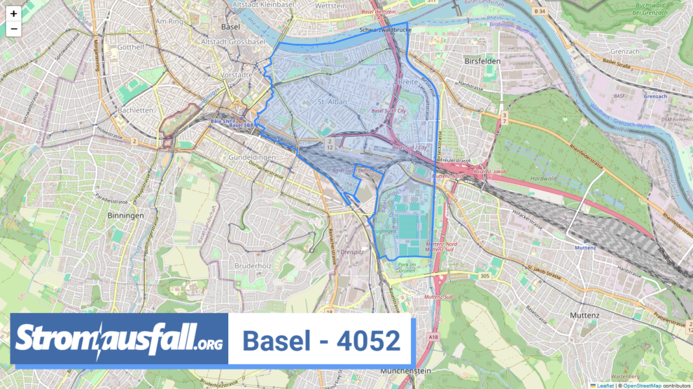 stromausfall ch ortschaft basel 4052