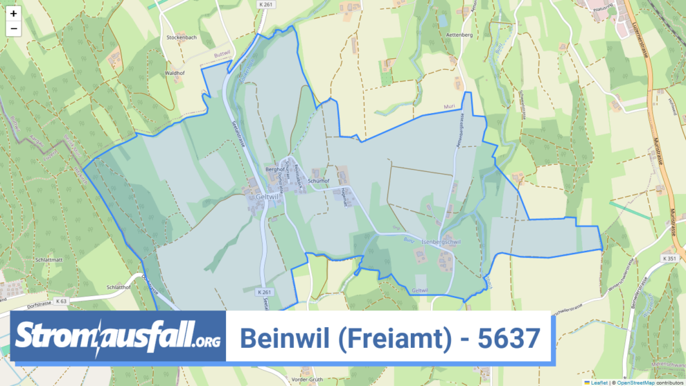 stromausfall ch ortschaft beinwil freiamt 5637