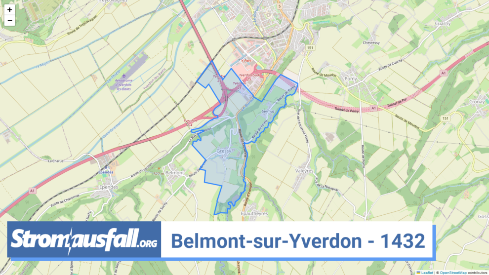 stromausfall ch ortschaft belmont sur yverdon 1432