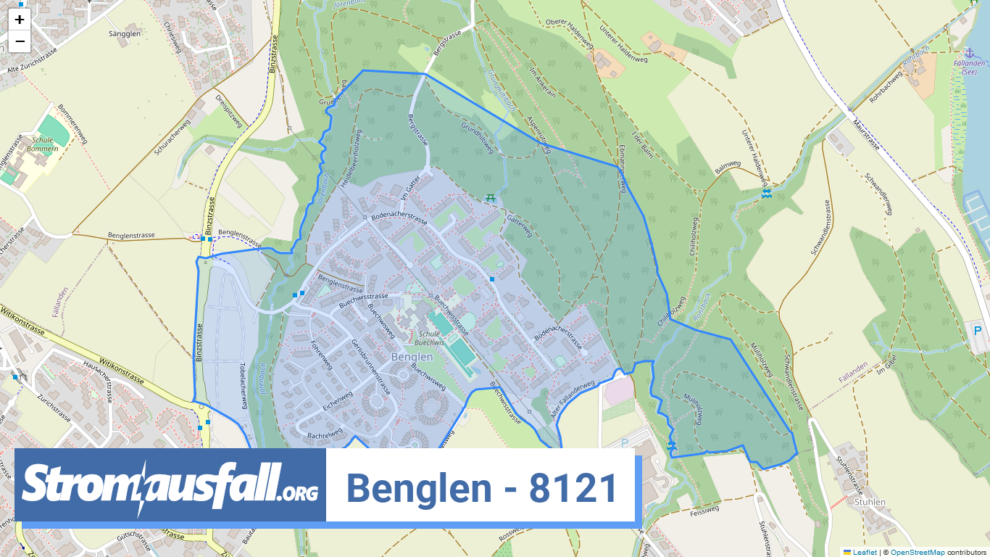 stromausfall ch ortschaft benglen 8121