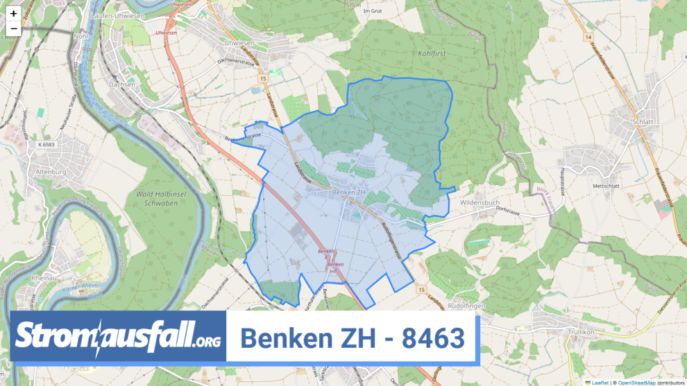 stromausfall ch ortschaft benken zh 8463