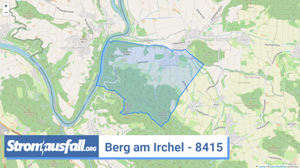 stromausfall ch ortschaft berg am irchel 8415