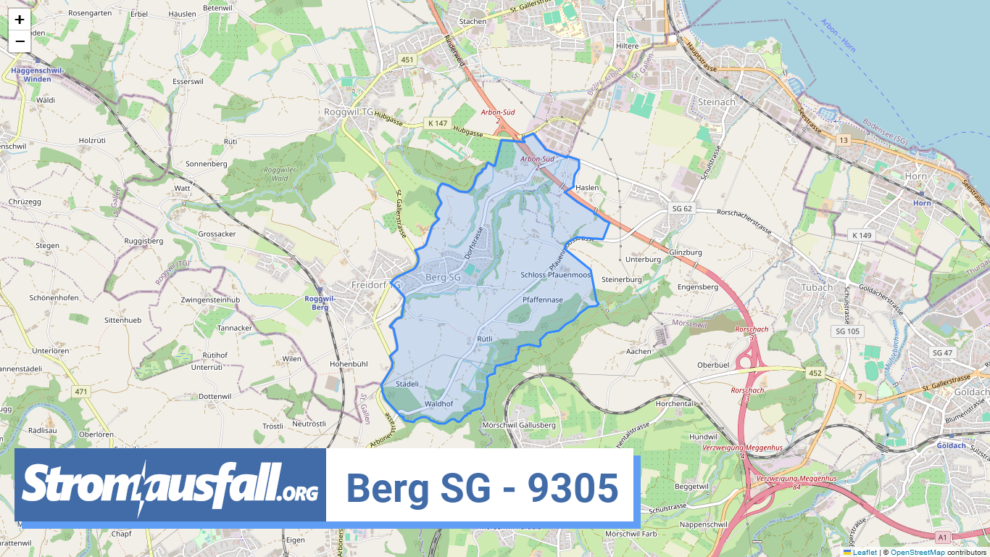 stromausfall ch ortschaft berg sg 9305