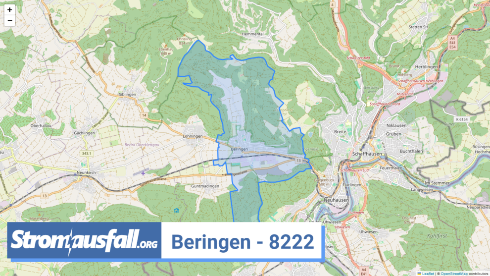 stromausfall ch ortschaft beringen 8222