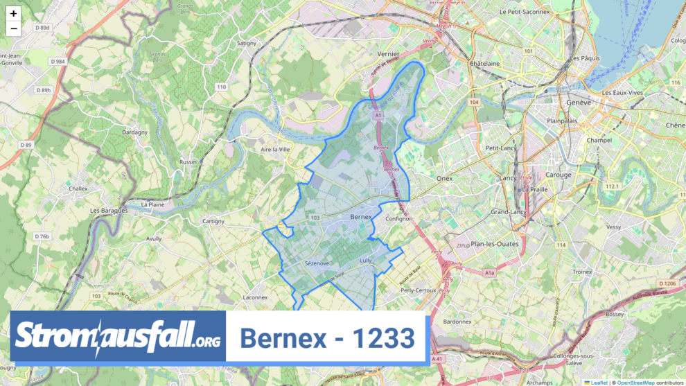 stromausfall ch ortschaft bernex 1233