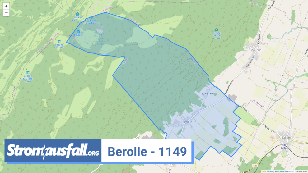 stromausfall ch ortschaft berolle 1149