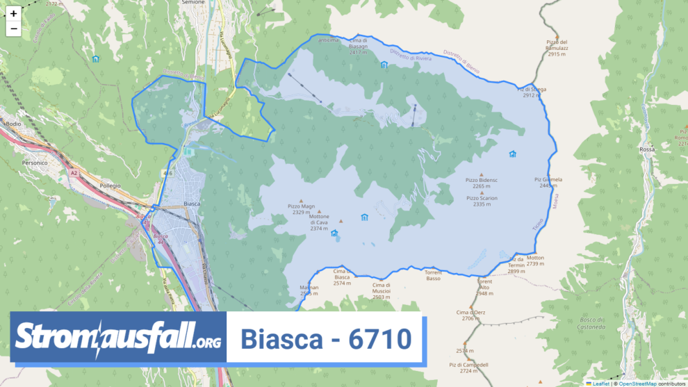 stromausfall ch ortschaft biasca 6710