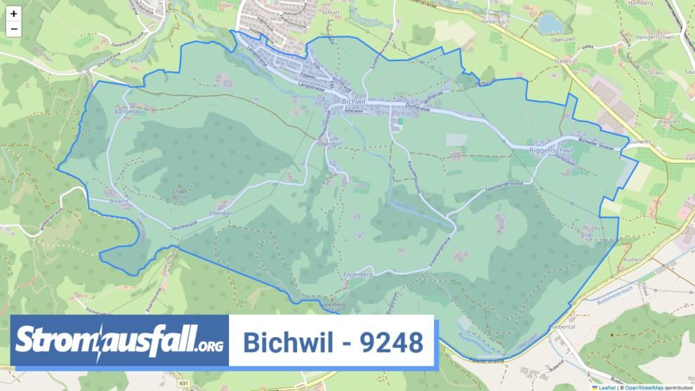 stromausfall ch ortschaft bichwil 9248