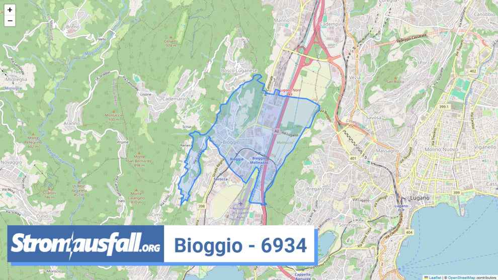 stromausfall ch ortschaft bioggio 6934