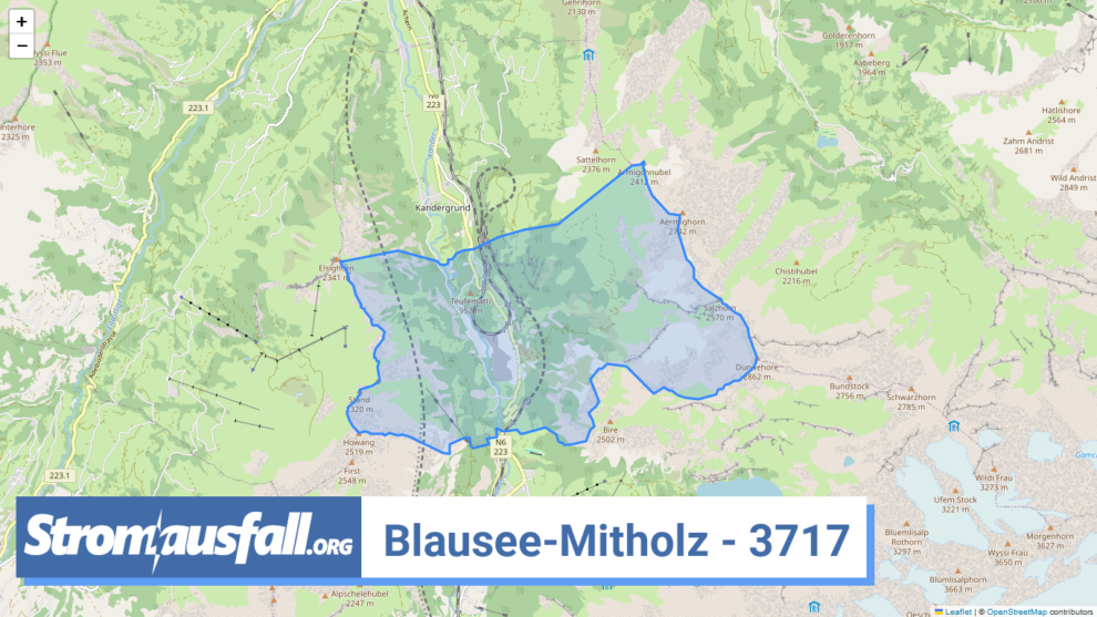 stromausfall ch ortschaft blausee mitholz 3717