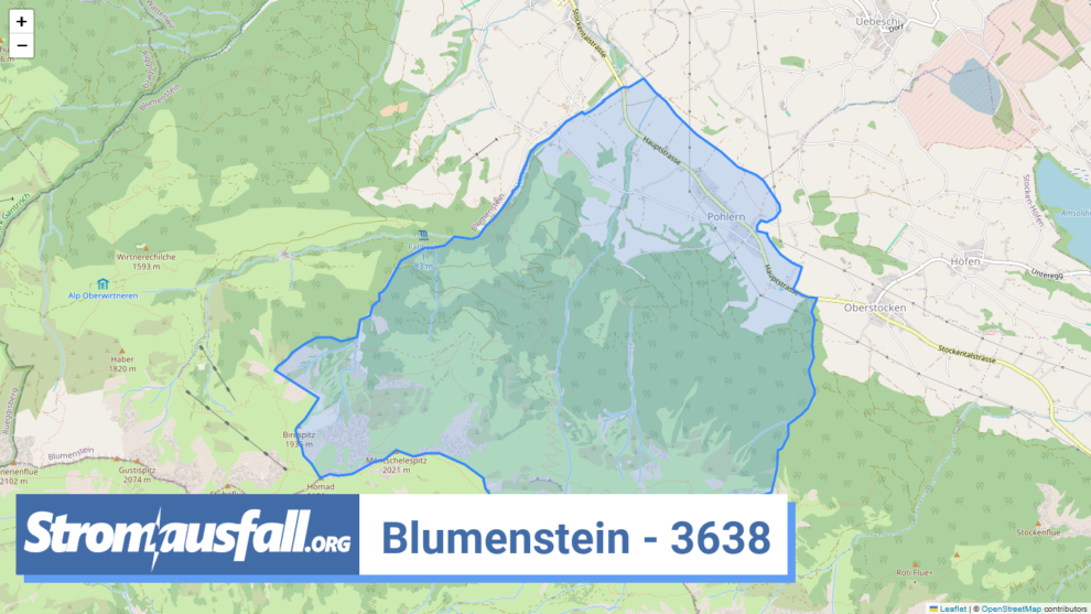 stromausfall ch ortschaft blumenstein 3638