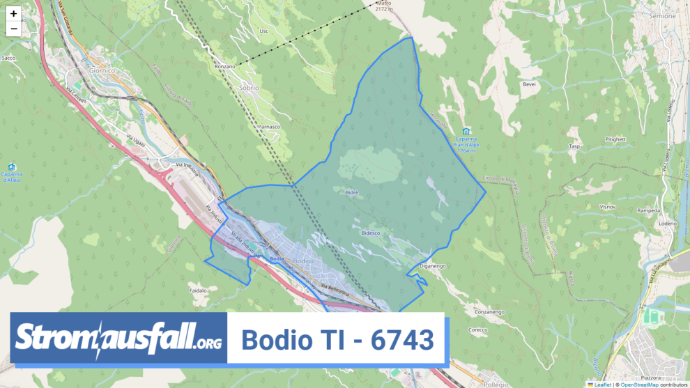 stromausfall ch ortschaft bodio ti 6743