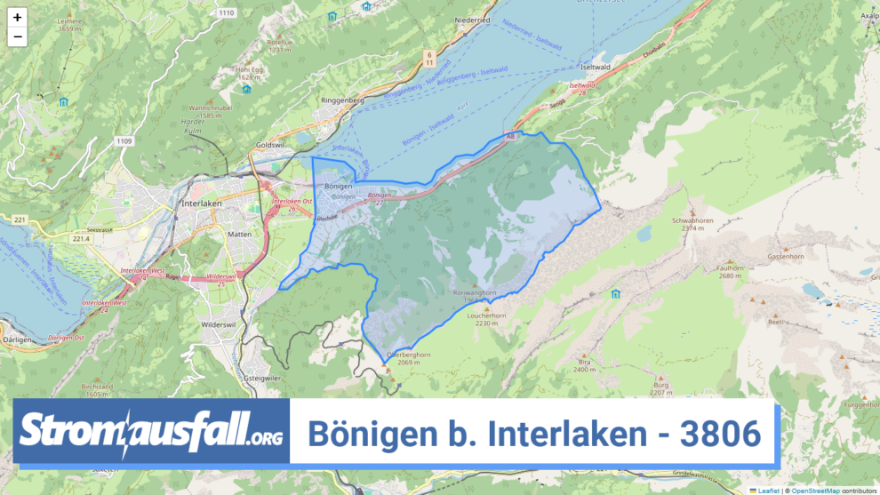 stromausfall ch ortschaft boenigen b. interlaken 3806