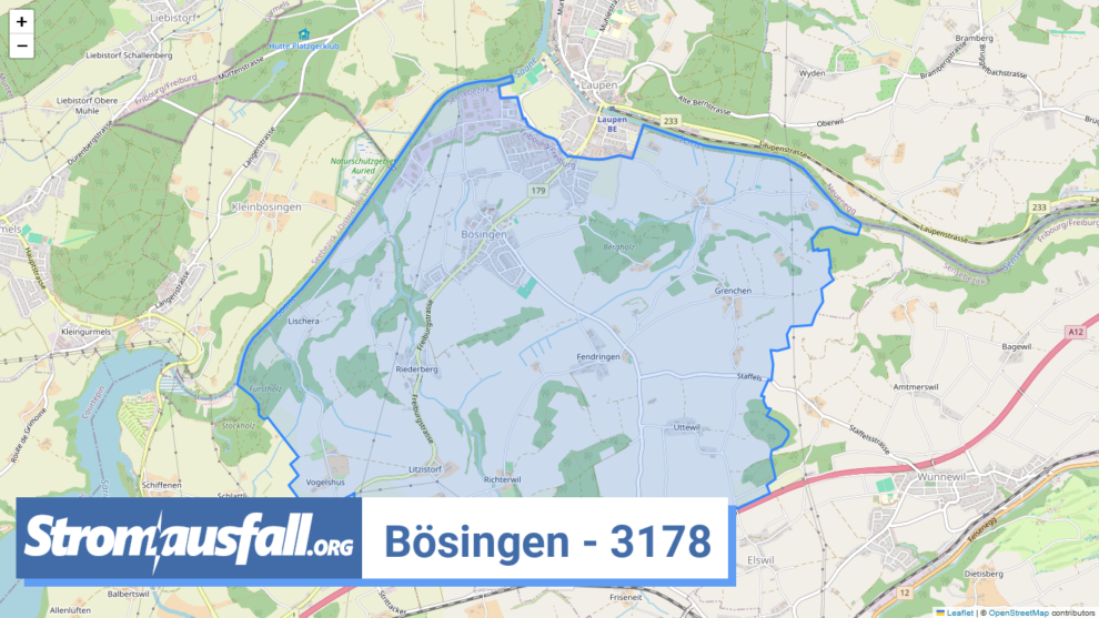 stromausfall ch ortschaft boesingen 3178