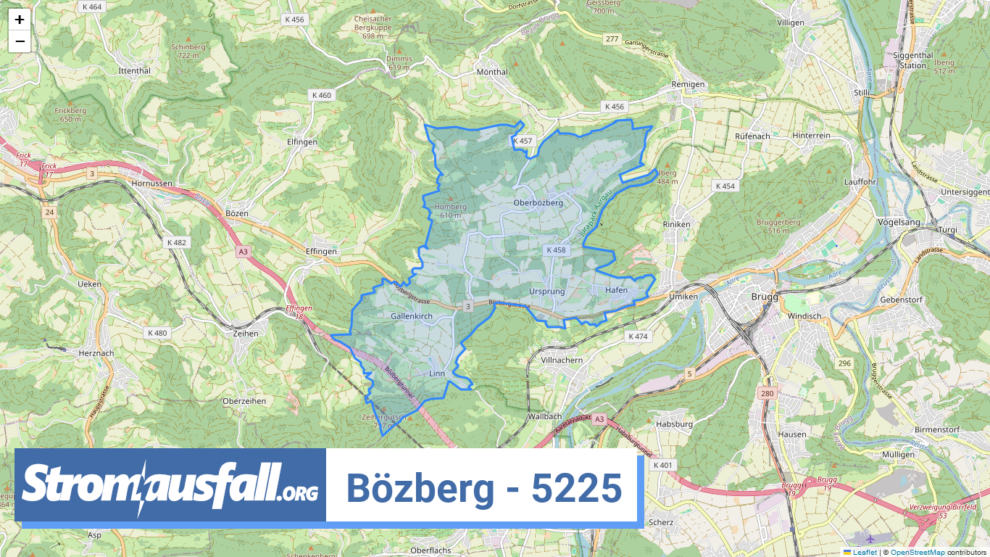 stromausfall ch ortschaft boezberg 5225