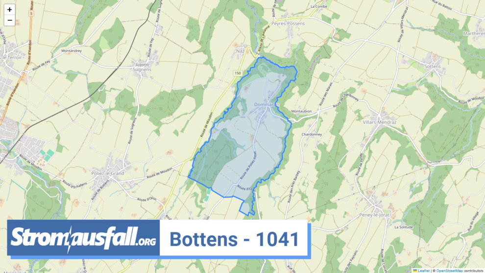 stromausfall ch ortschaft bottens 1041