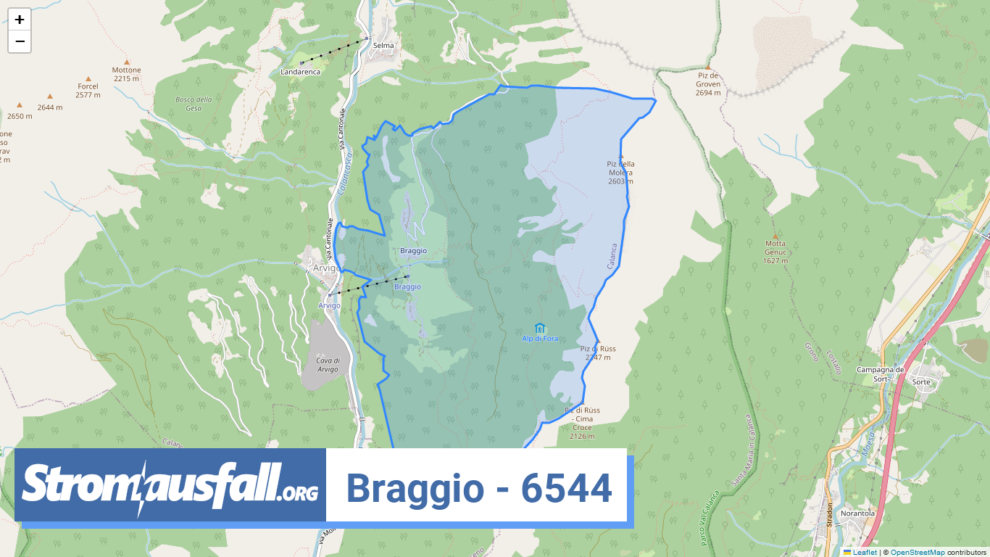 stromausfall ch ortschaft braggio 6544