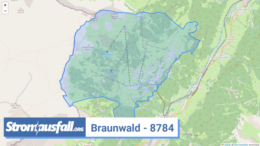 stromausfall ch ortschaft braunwald 8784