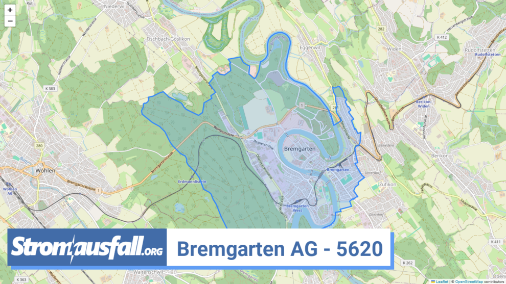 stromausfall ch ortschaft bremgarten ag 5620