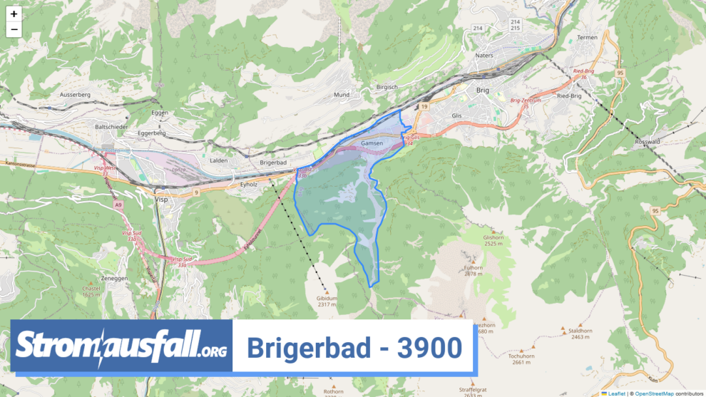 stromausfall ch ortschaft brigerbad 3900