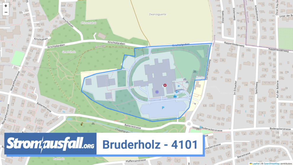 stromausfall ch ortschaft bruderholz 4101