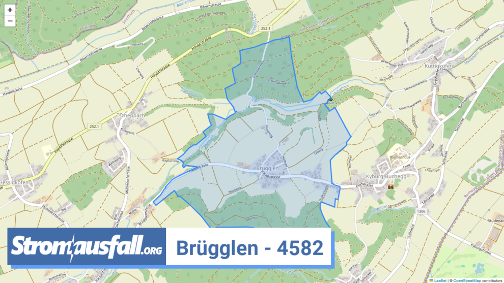 stromausfall ch ortschaft bruegglen 4582